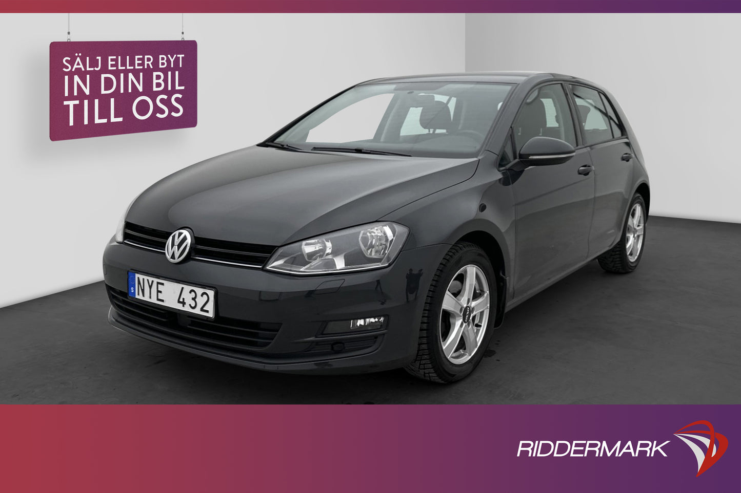 Volkswagen Golf 1.4 TSI 122hk Style Värmare Adaptiv Välserva