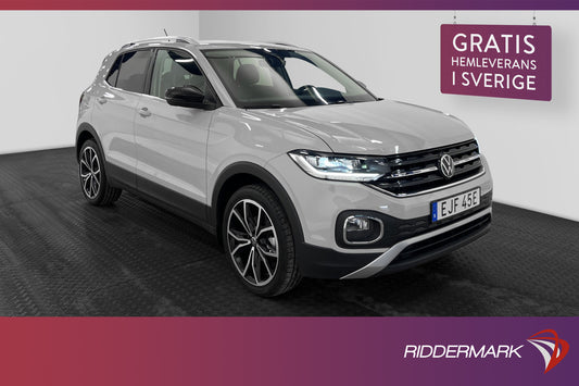 Volkswagen T-Cross 1.0 TSI 110hk Plus Kamera CarPlay