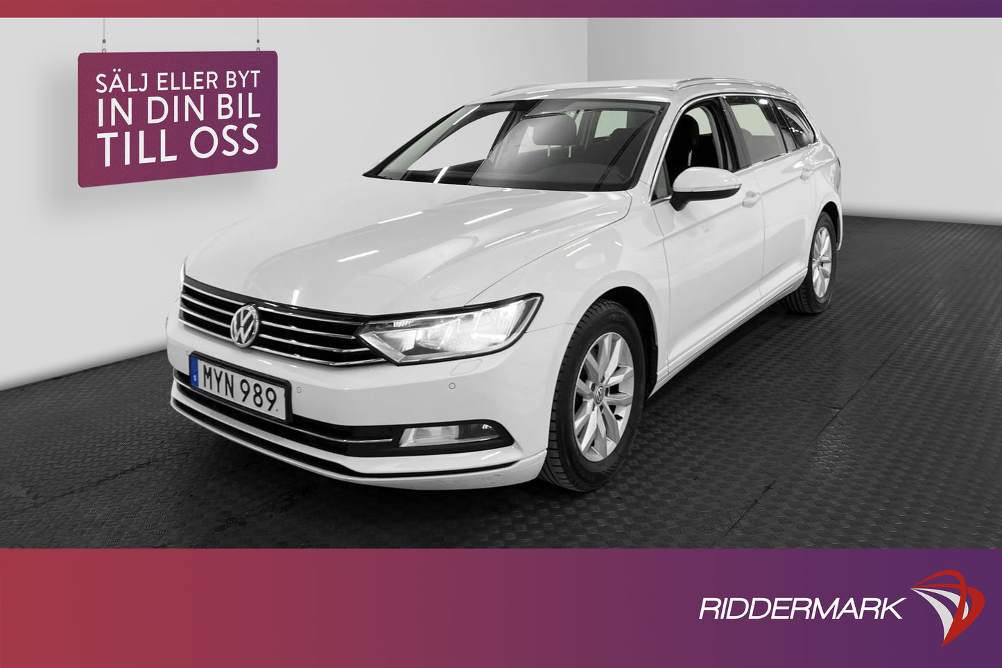 Volkswagen Passat 1.4 150hk P-Sensorer Keyless 1-Brukare