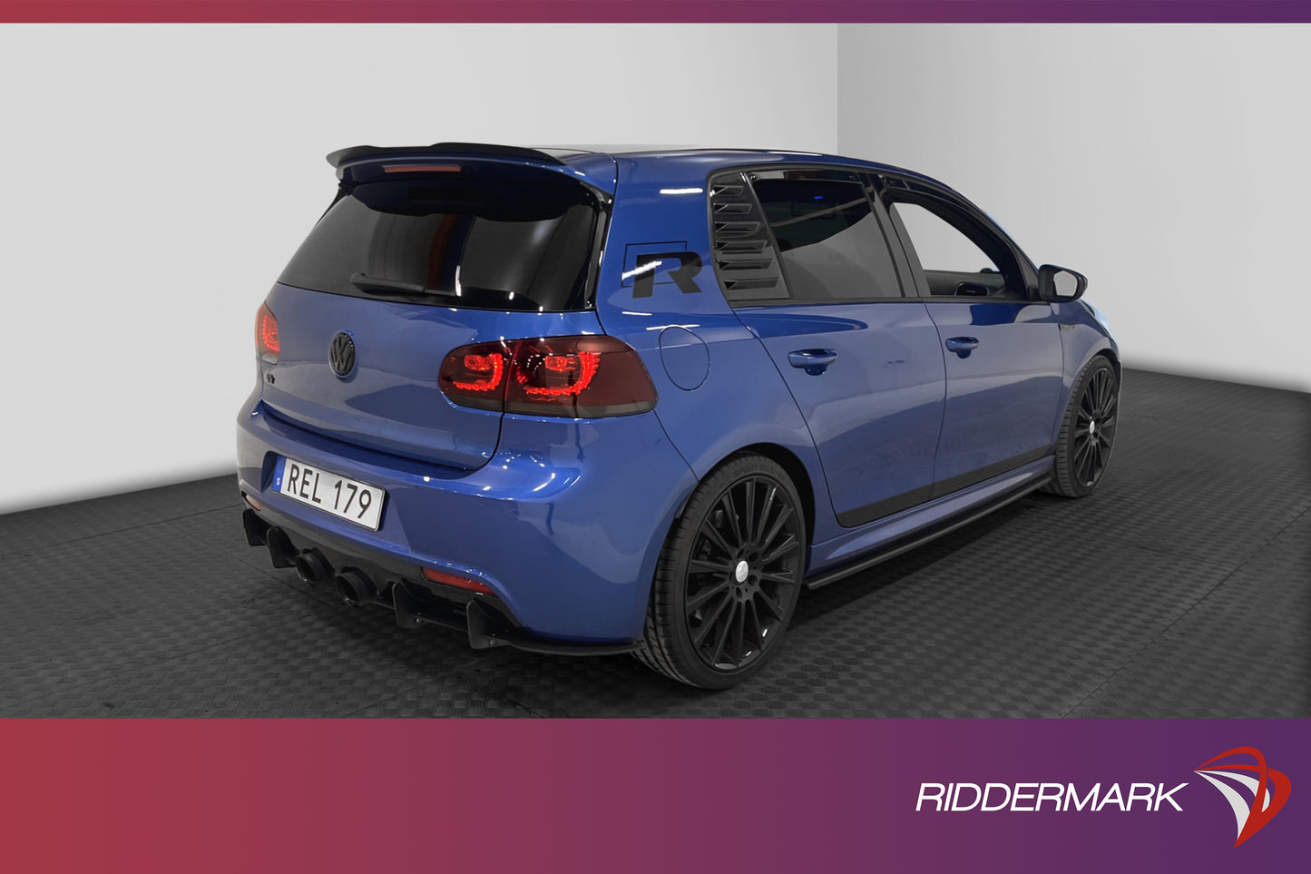 Volkswagen Golf R 4M 270hk Dynaudio Milltek Kamera Välservad