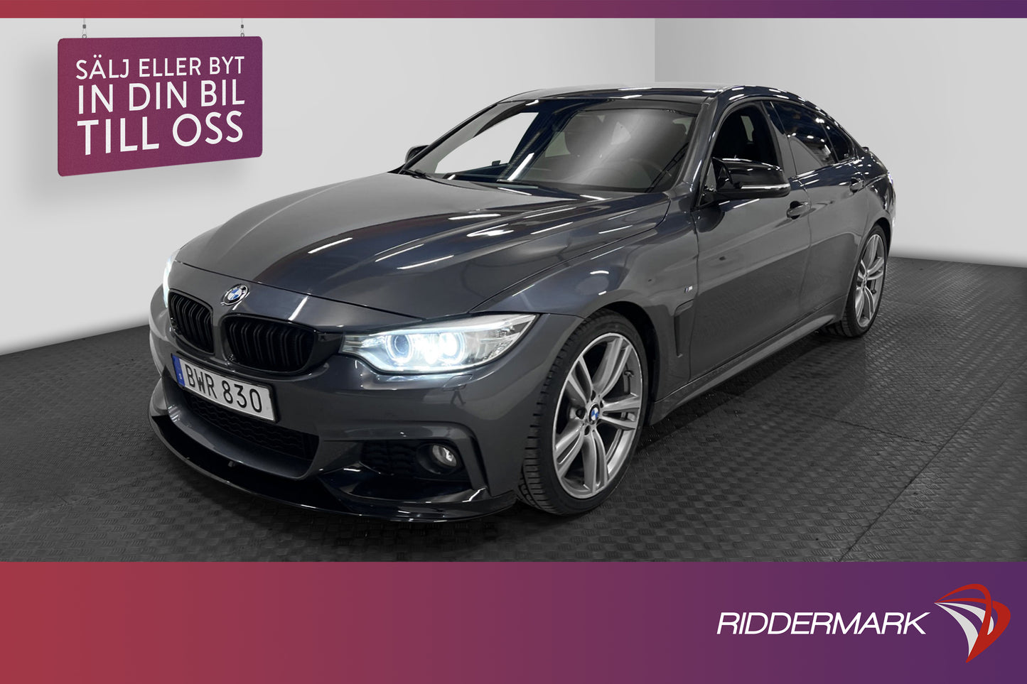 BMW 420d xDrive 190hk M Sport Shadow Alcantara Navi HiFi