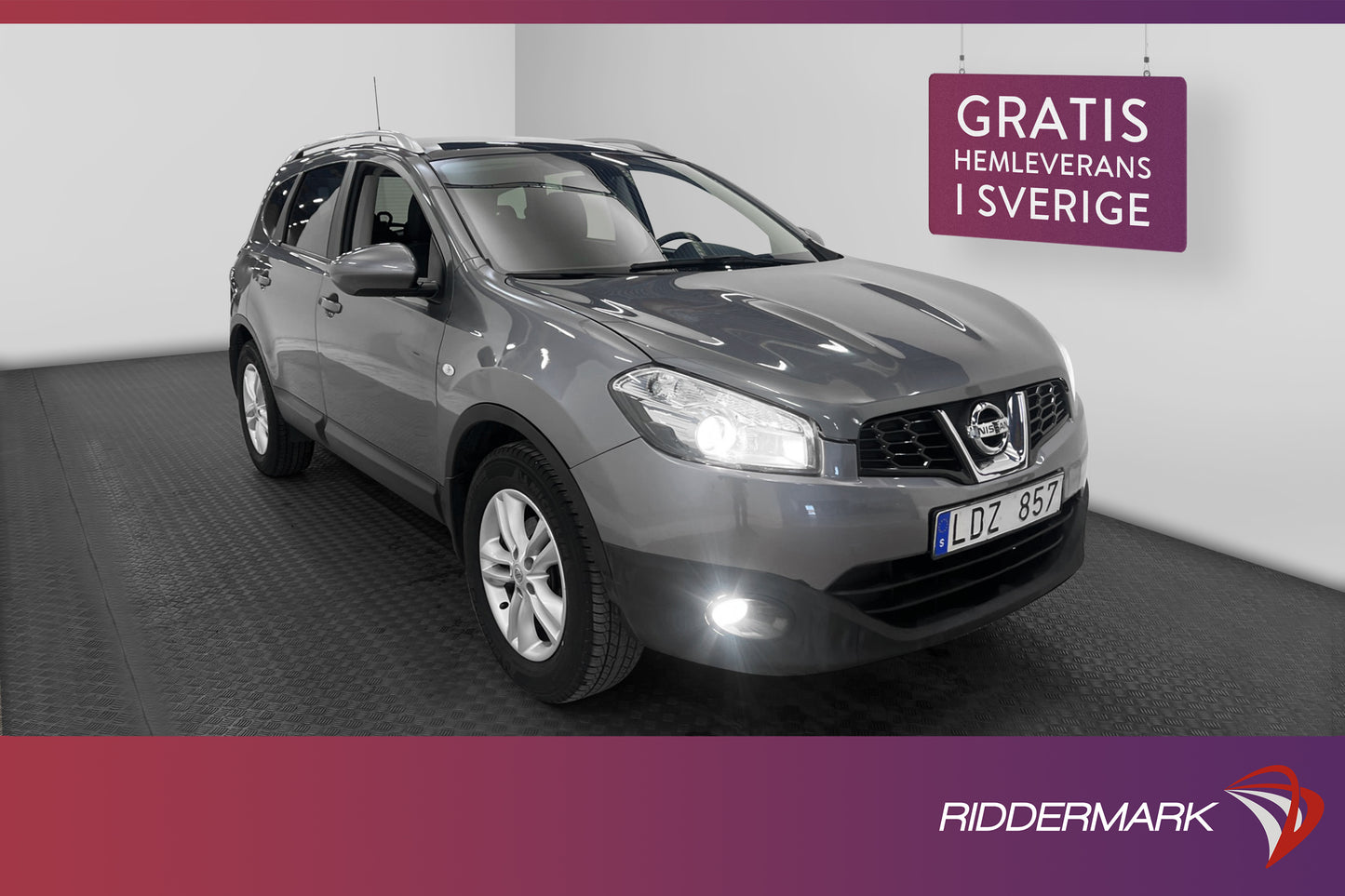 Nissan Qashqai+2 1.6 117hk Panorama 7-Sits 0,64l/mil