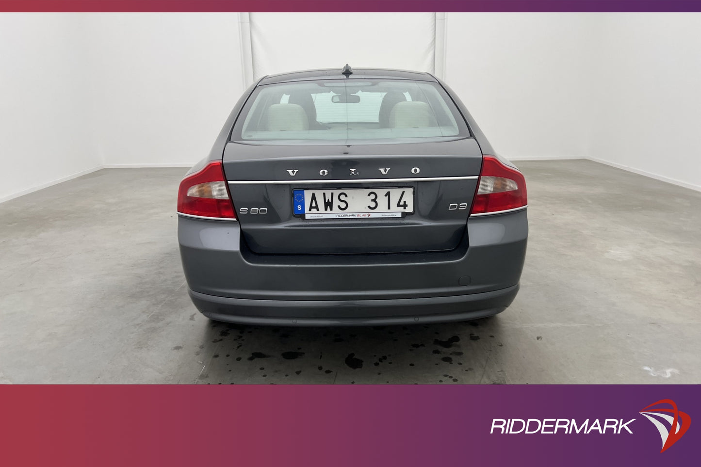 Volvo S80 D3 163hk Summum Värmare Skinn Sensorer Välservad