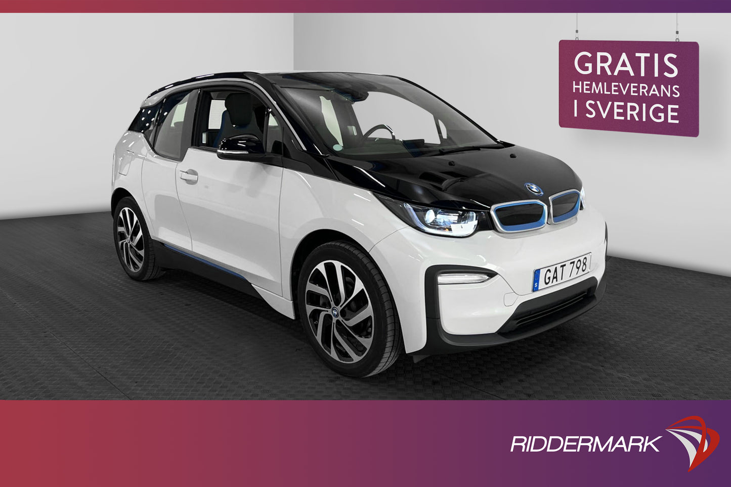 BMW i3 120 Ah 170hk Comfort Advanced Charged Navi PDC