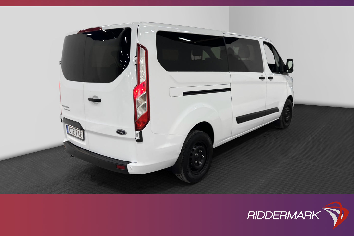 Ford Tourneo Custom L2 B-kamera 9-Sits Värmare Moms