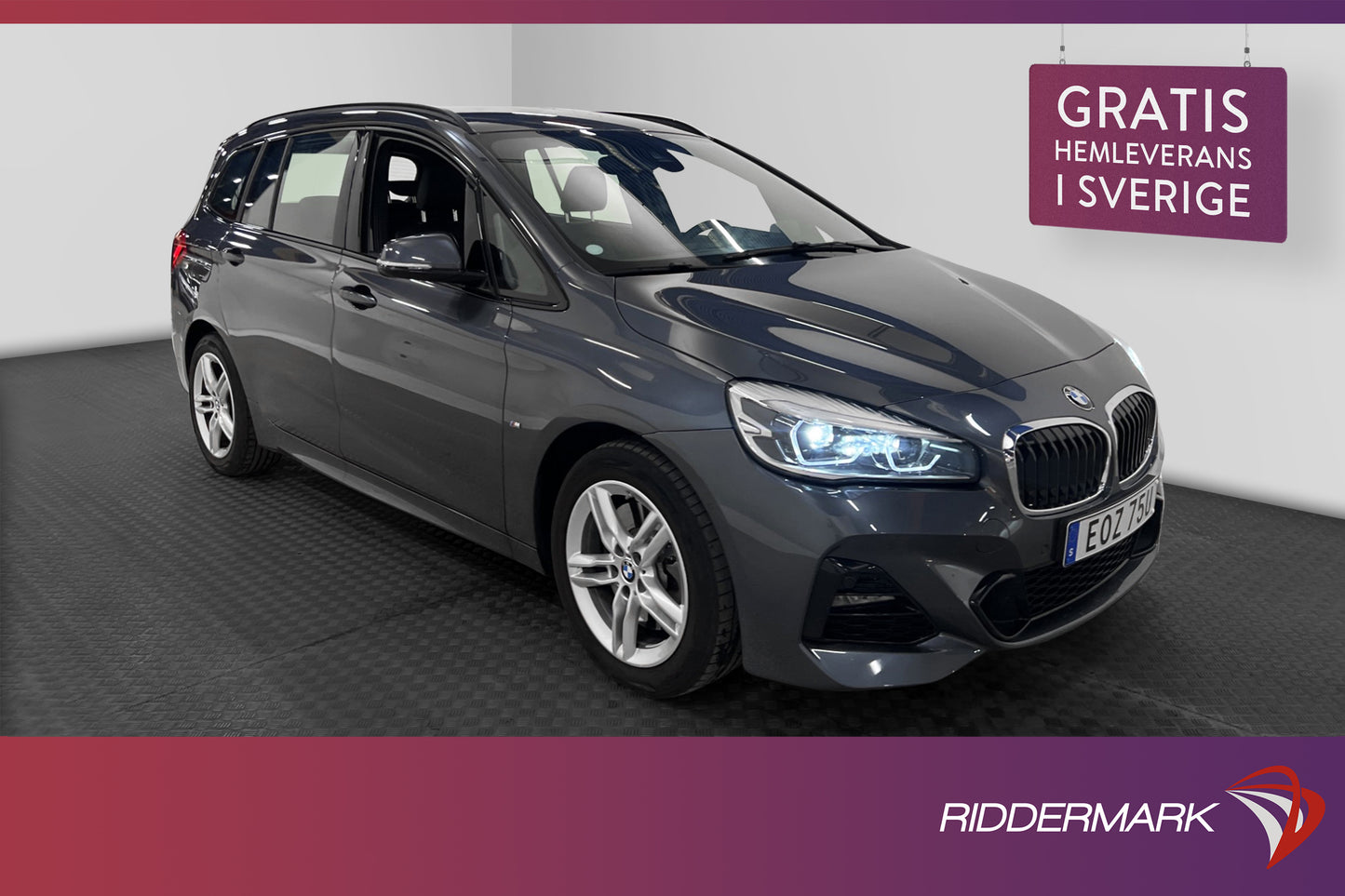 BMW 218d xDrive GT 150hk M Sport 7-sits B-kamera Navi HUD