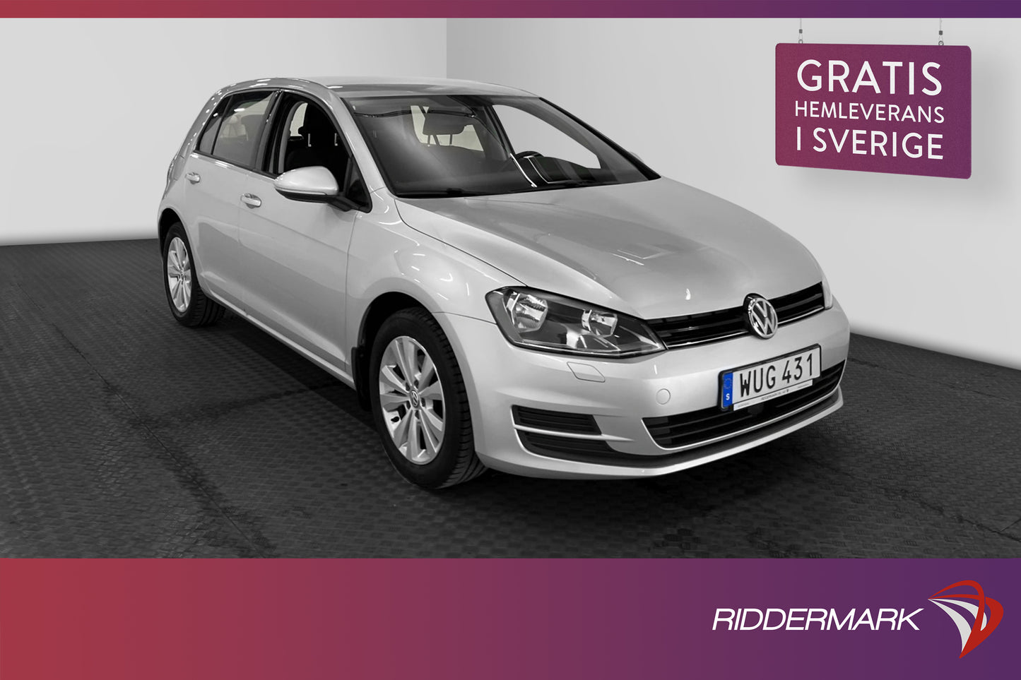 Volkswagen Golf MultiFuel 125hk Bluetooth Välservad 0.43/Mil