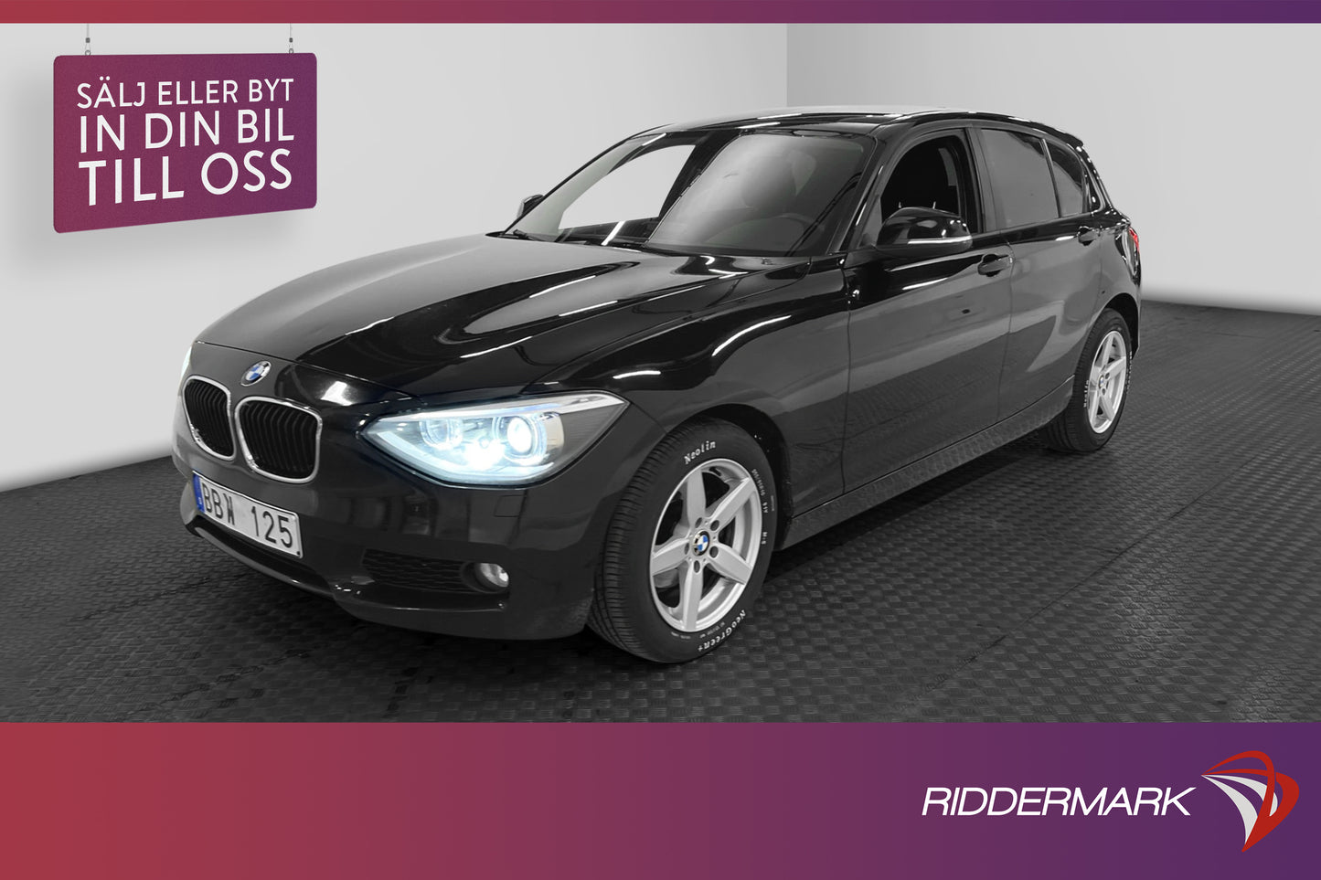 BMW 116 i 136hk Manuell Sensorer Välservad 0.54L/Mil