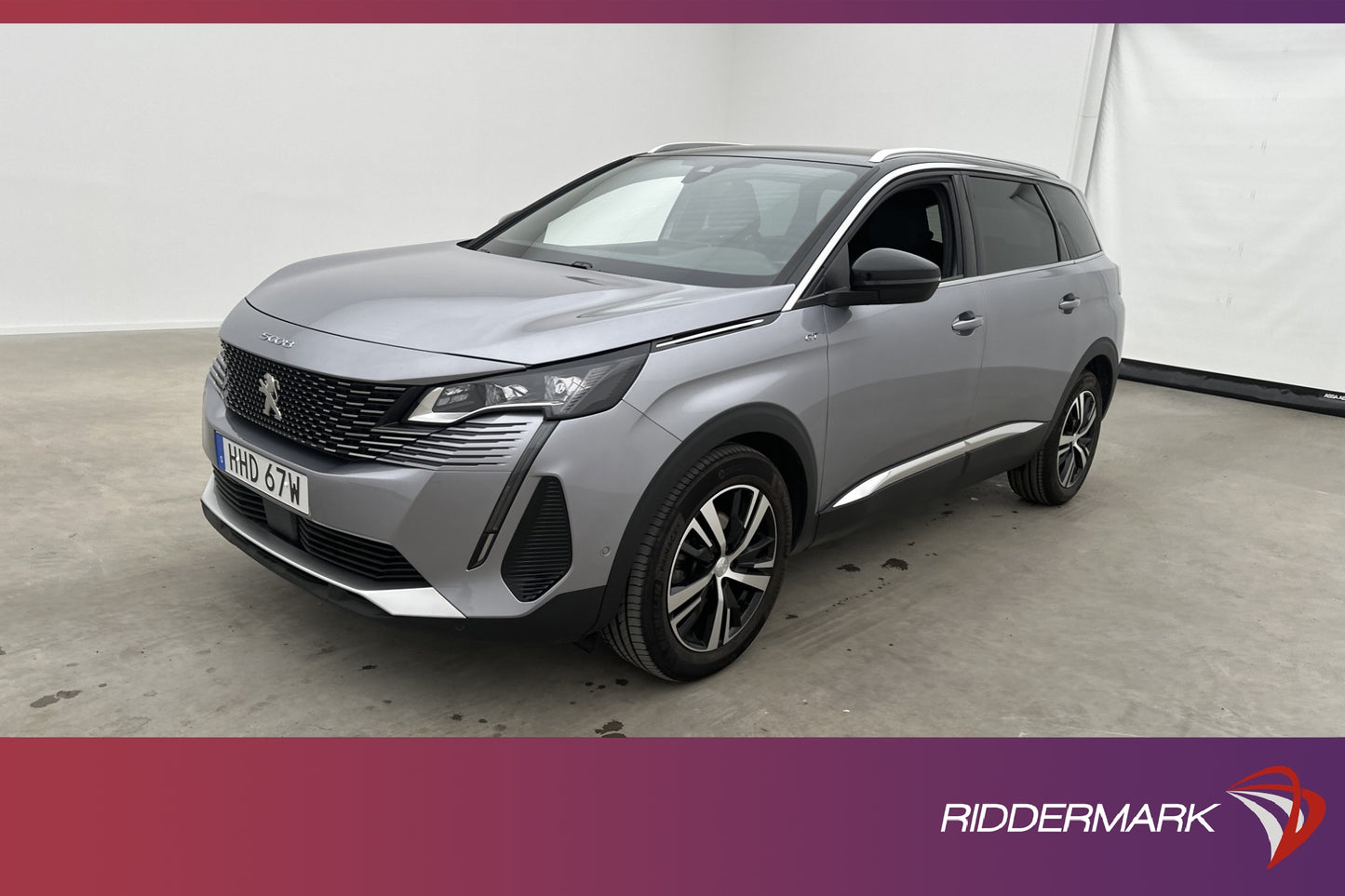 Peugeot 5008 1.2 PureTech 130hk GT 7-Sits Kamera Navi Drag