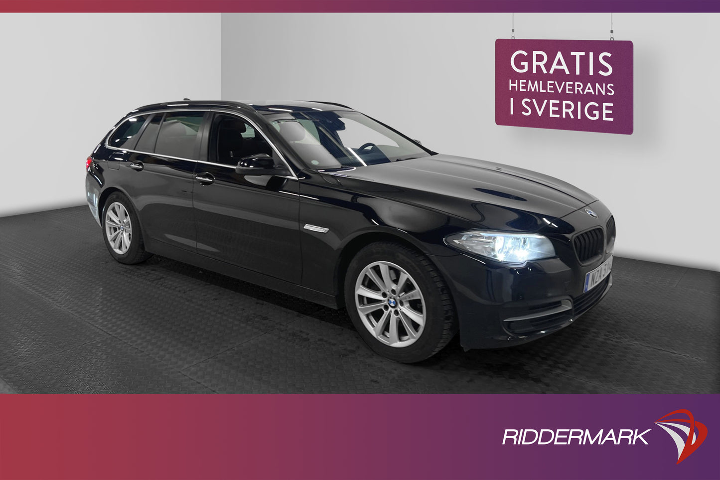 BMW 520d 184hk xDrive M-värm Pano 0.52l/mil