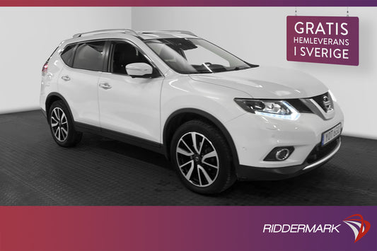 Nissan X-Trail 1.6 dCi 130hk Tekna 360° Pano Keyless Drag