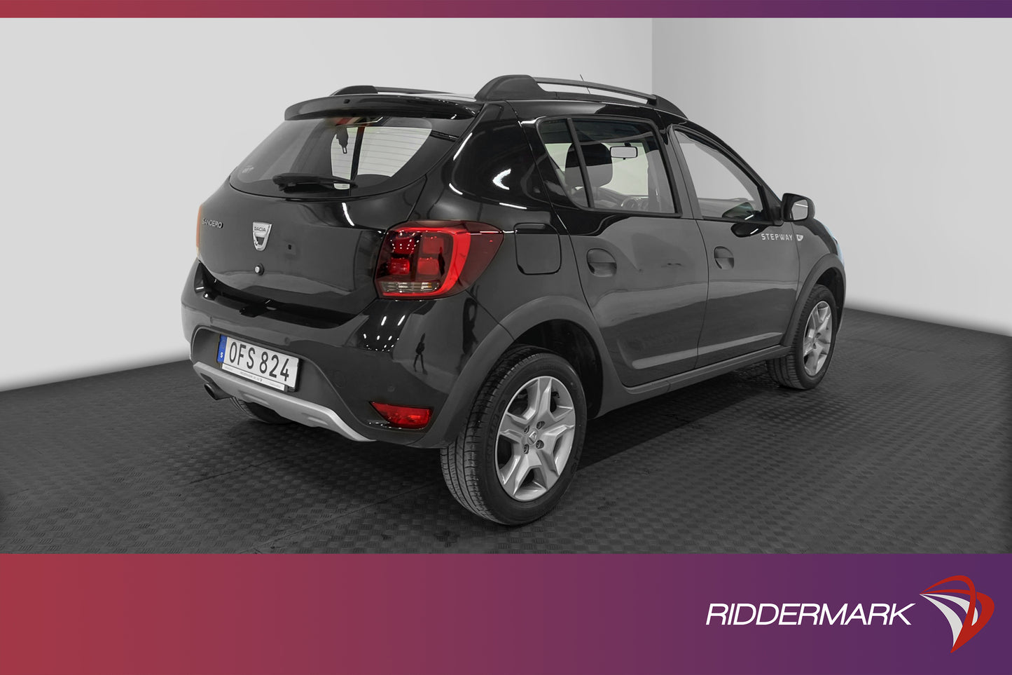 Dacia Sandero Stepway 0.9 TCe 90hk Navi Sensorer Välservad