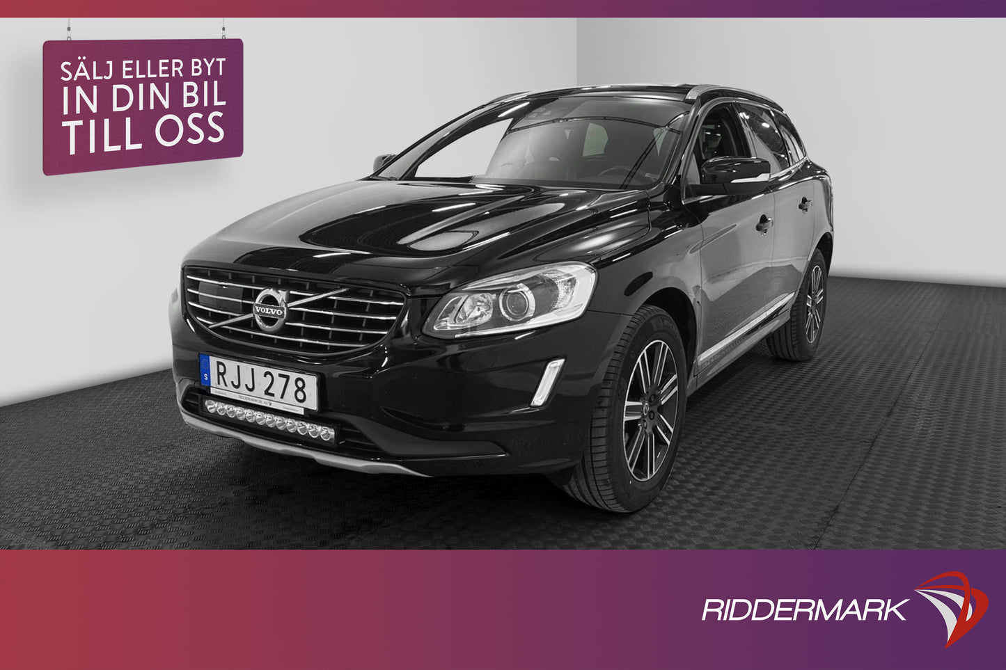 Volvo XC60 D4 190hk AWD Classic Summum D-Värm VOC Skinn Drag