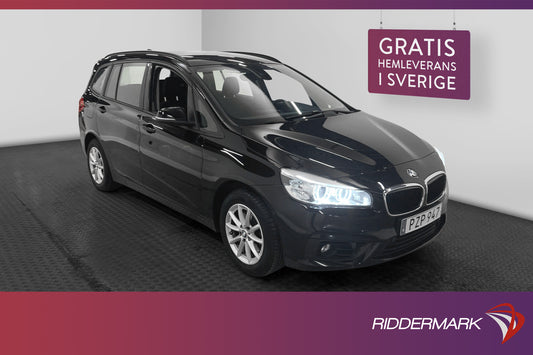 BMW 218 i Gran Tourer 136hk Advantage 7-sits Drag Eu6