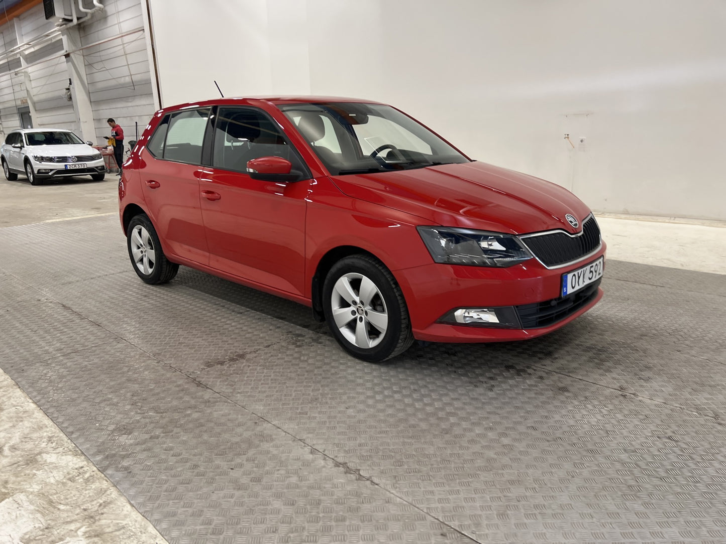 Škoda Fabia 1.2 TSI 90 hk P-sensorer Kupévärme M-värme