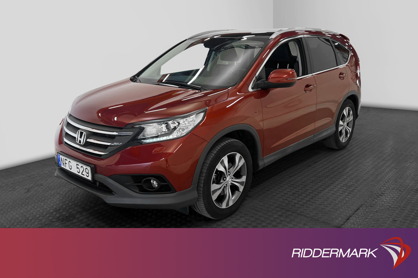 Honda CR-V 2.2 150hk 4WD Executive Pano M-Värm B-Kamera Navi