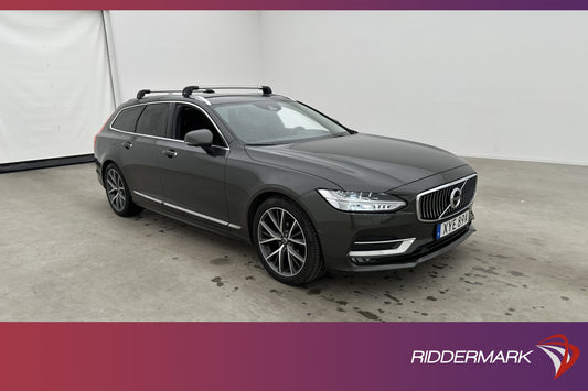 Volvo V90 D3 AWD Inscription VOC Värm H/K 360° Drag MOMS