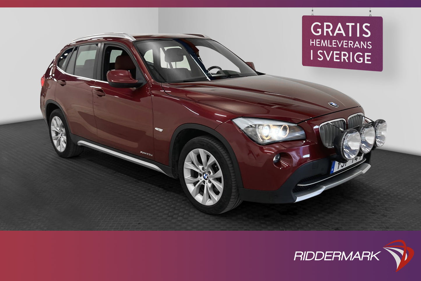 BMW X1 xDrive23d 204hk M-värm Skinn Drag Extraljus