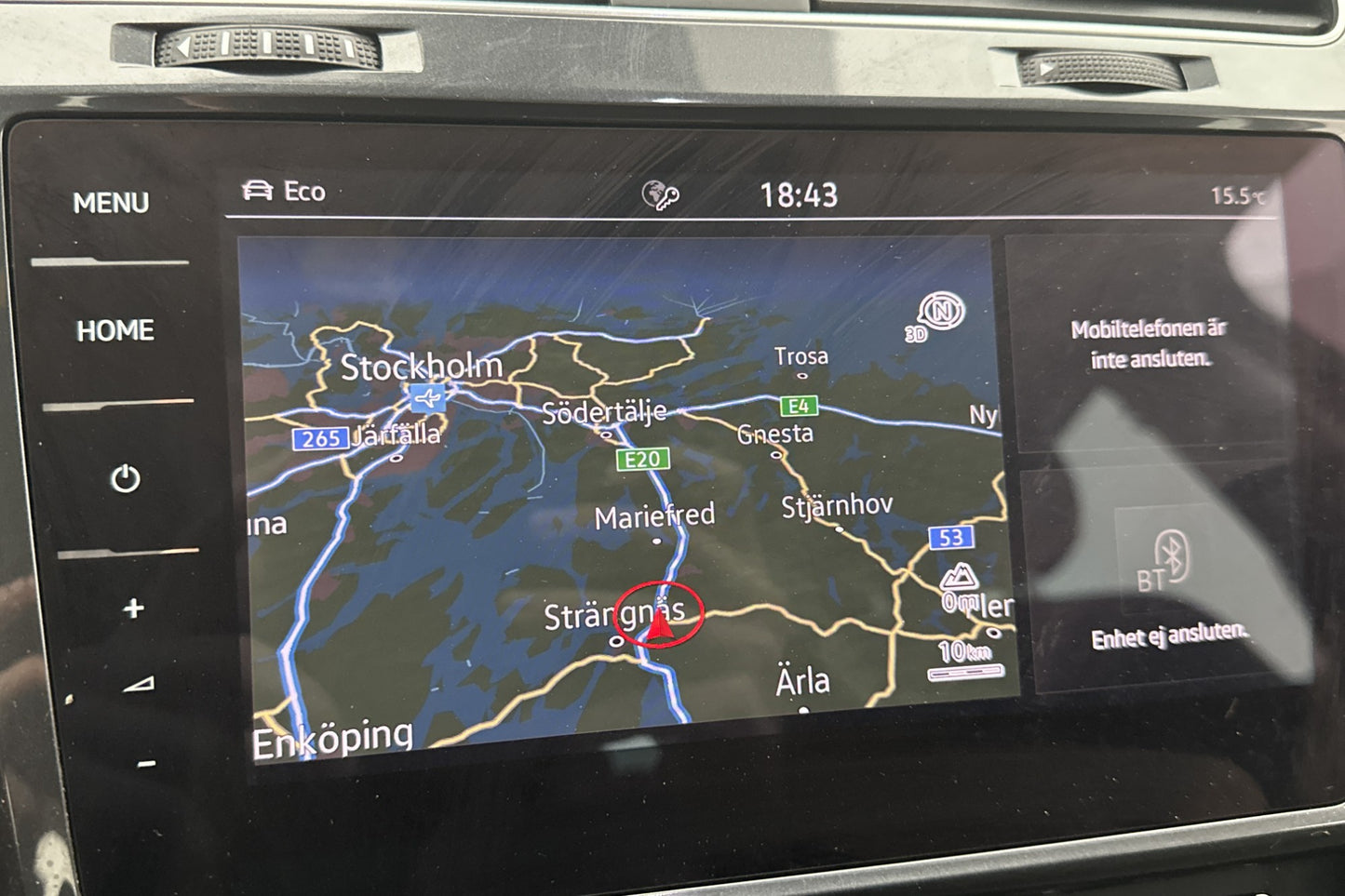 Volkswagen E-Golf 35.8 kWh 115hk Active info Navi CarPlay