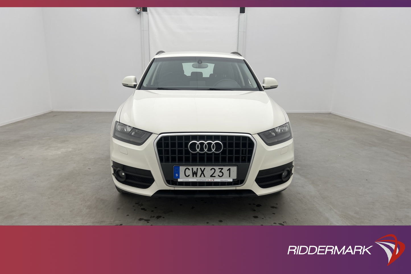 Audi Q3 2.0 TDI Q 140hk Proline Värmare Dragkrok Välservad