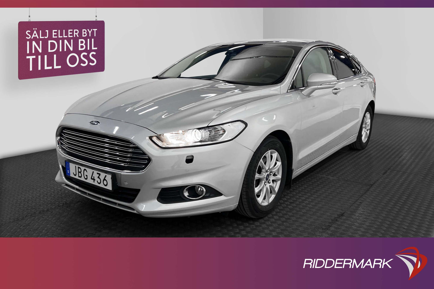 Ford Mondeo 1.0 EcoBoost 125hk Trend Sensorer 0.52L/Mil