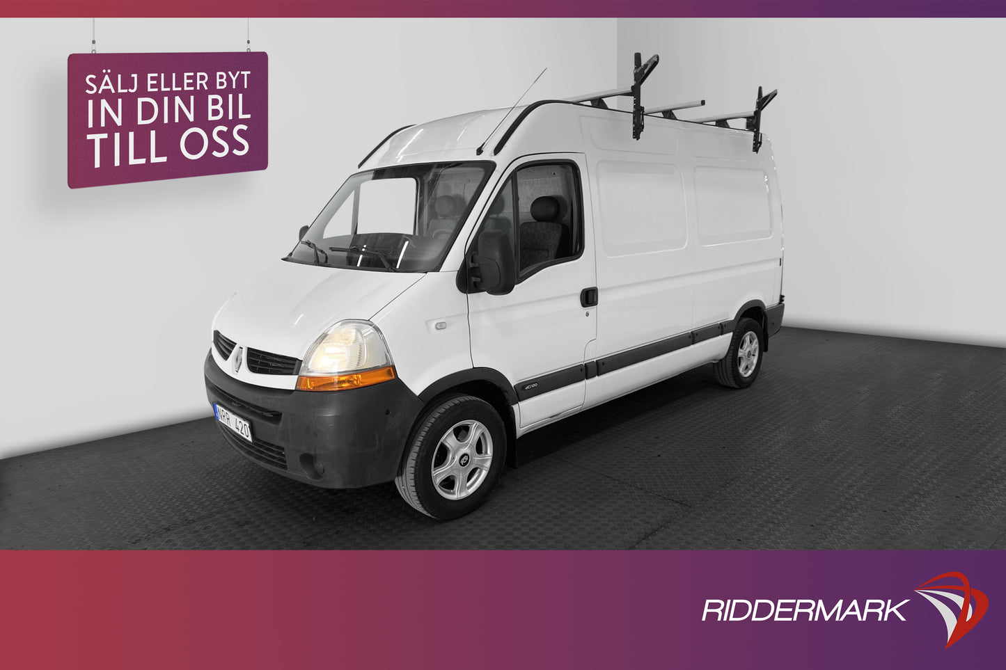 Renault Master L2H2 2.5dCi Automat 120hk Dragkrok Nyservad