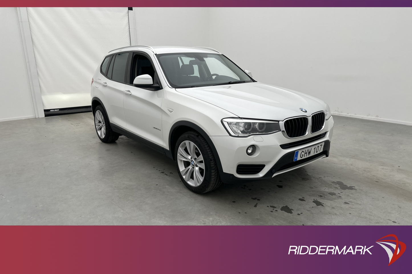 BMW X3 xDrive20d 190hk HiFi Sensorer Rattvärme Välservad