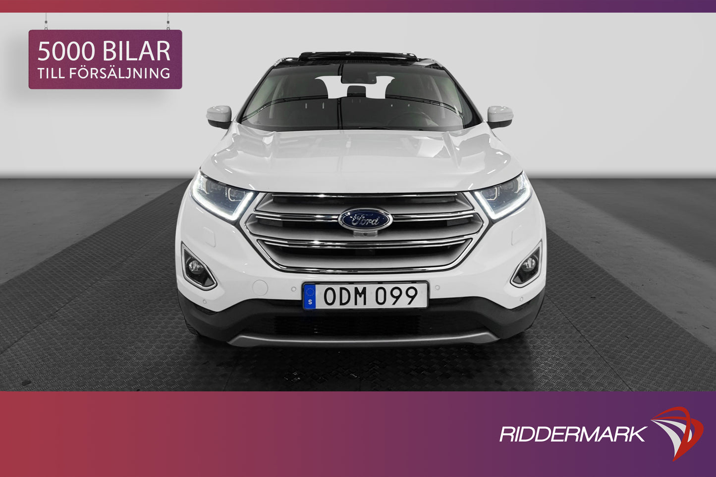 Ford Edge 2.0 TDCi AWD Titanium Värmare Kamera Pano Drag