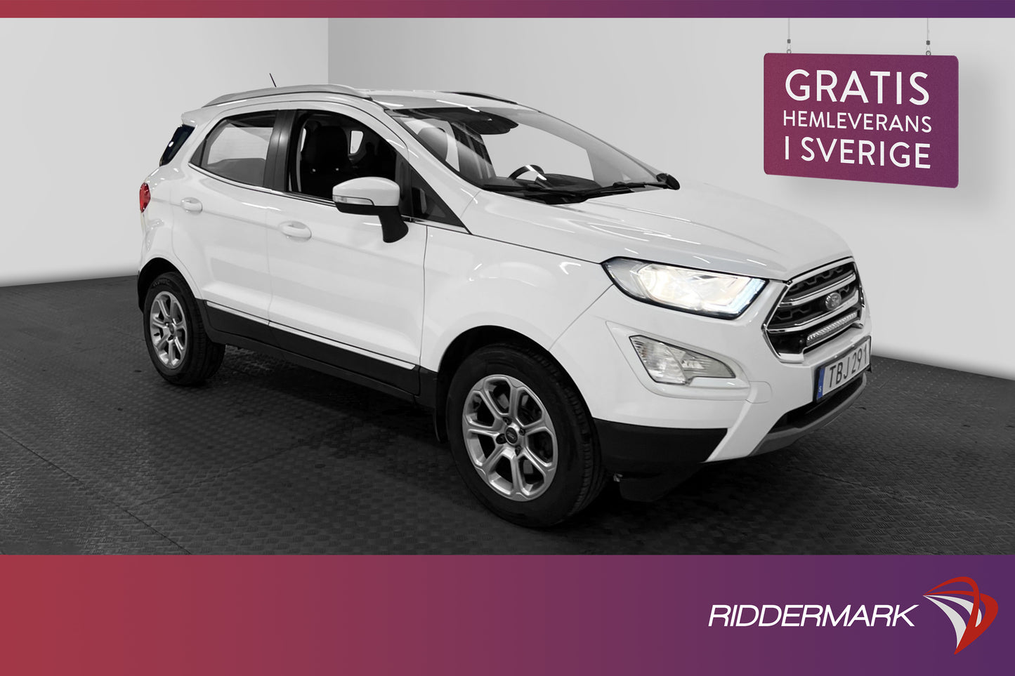 Ford EcoSport 1.0 Titanium Plus M-värme B-kamera Rattvärme