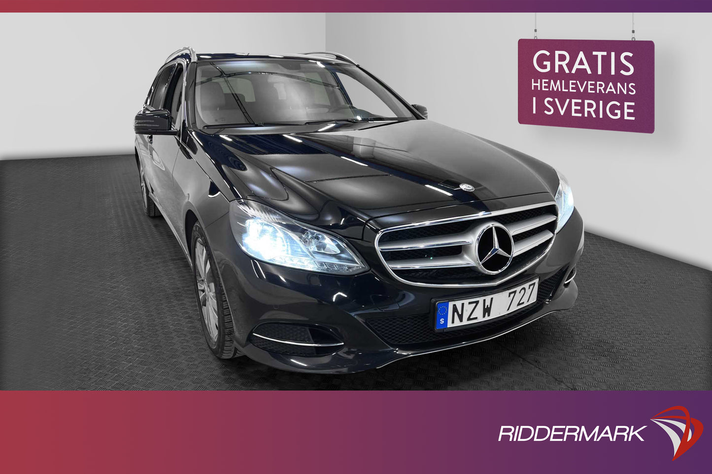 Mercedes-Benz E 220  T Skinn PDC El-bagage Nyservad 170hk