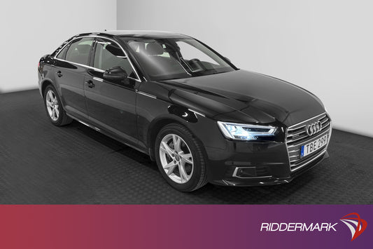 Audi A4 Sedan 2.0 TDI Q 190hk Proline Sensorer Drag Välserv