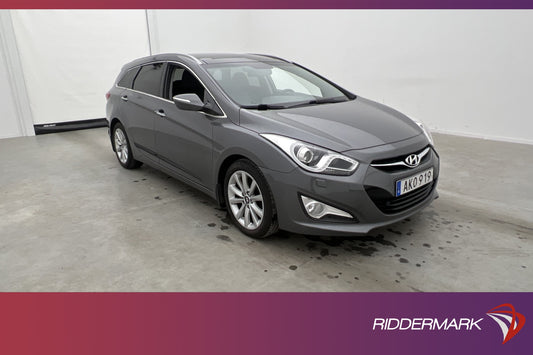 Hyundai i40 cw 1.7 CRDi 136hk Pano Skinn Kamera Navi Välserv