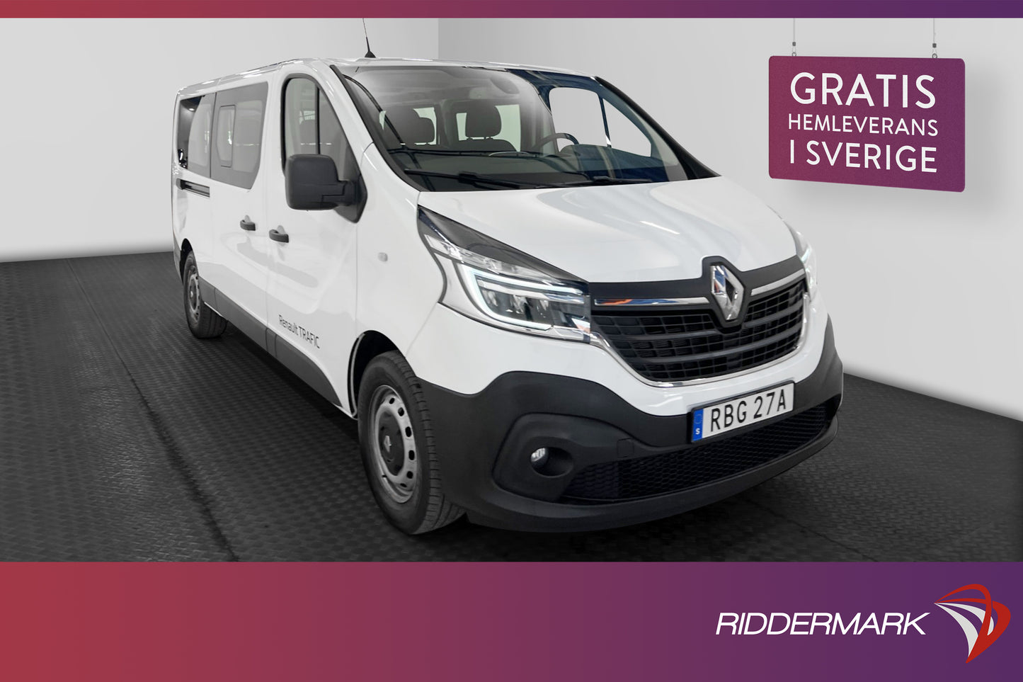 Renault Trafic Grand Kombi 2.0 Automat Navi PDC 9-Sits Moms