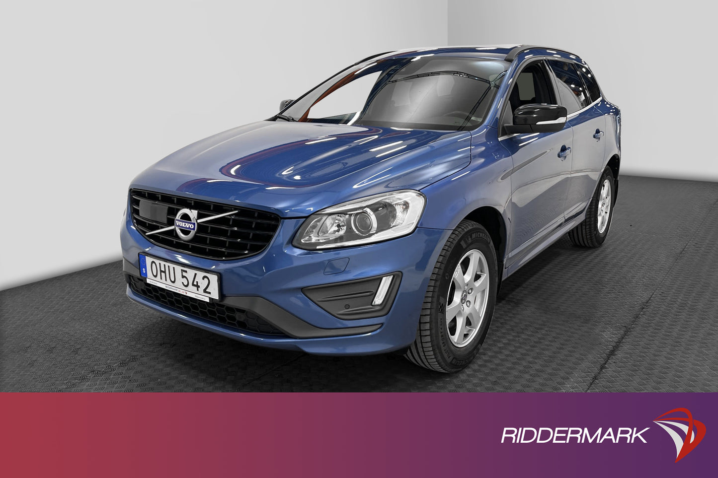 Volvo XC60 D4 AWD 190hk R-Design VOC Drag BLIS B-Kam Välserv