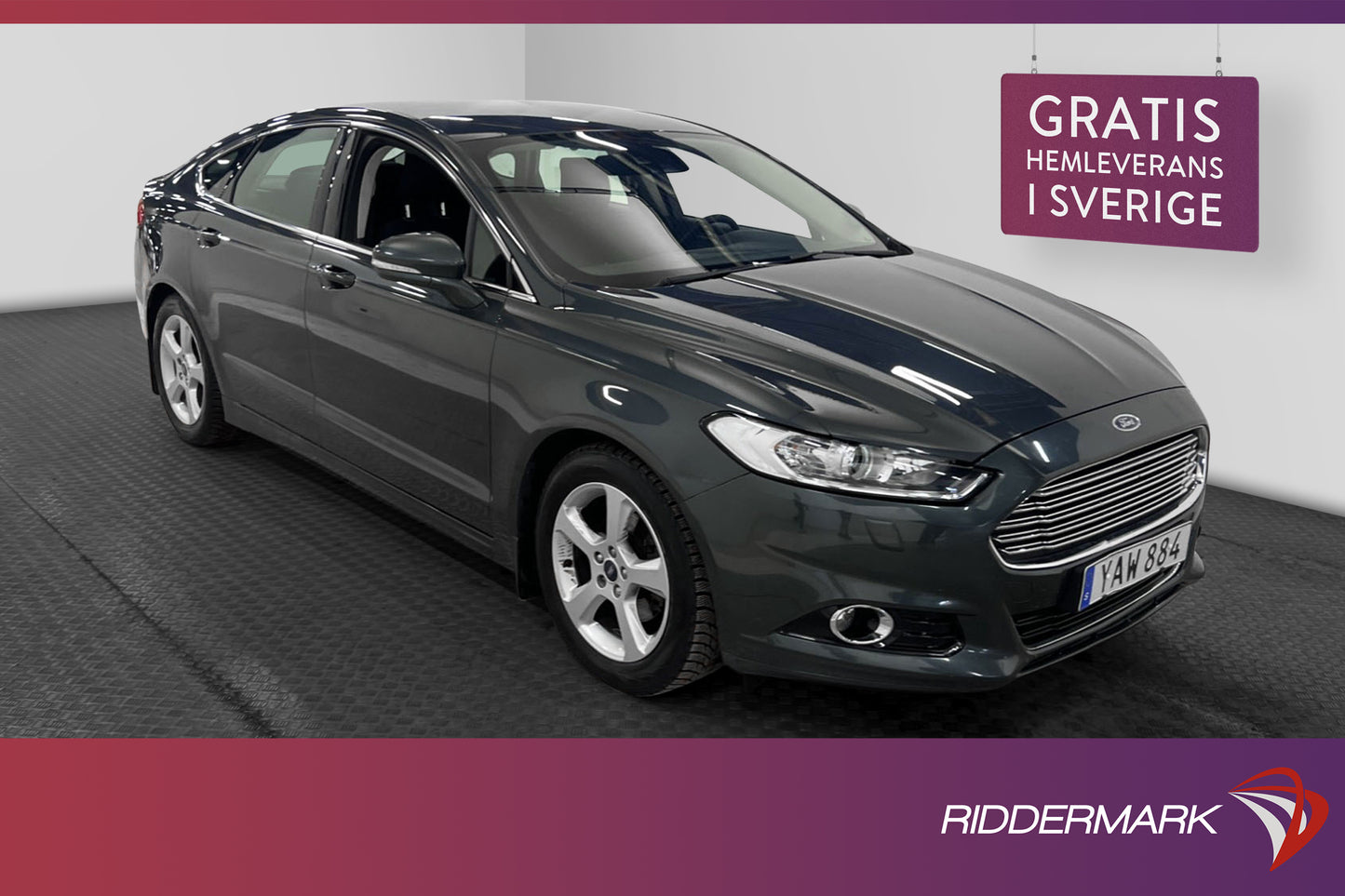 Ford Mondeo 1.5T EcoBoost 160hk Värm Rattvärme Keyless Drag