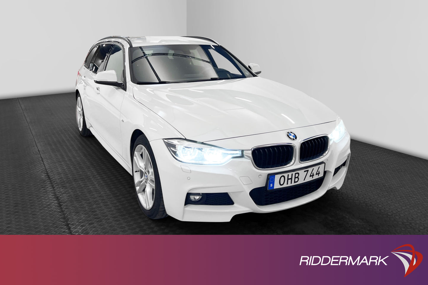 BMW 318d 150hk M Sport LED P-Sensorer 1520kr Skatt Välservad