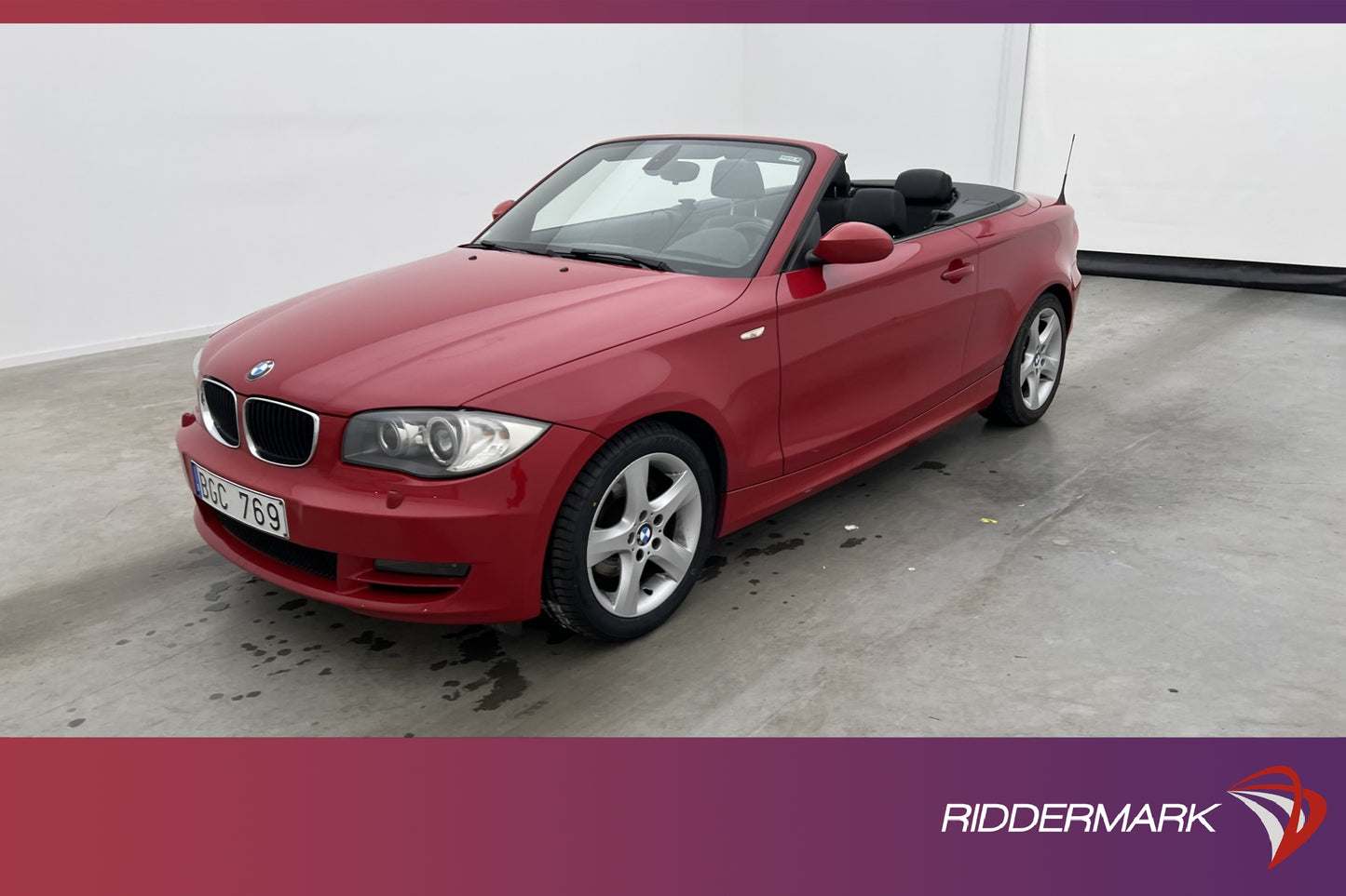 BMW 120i Cabriolet Advantage Sensorer Halvskinn Välservad