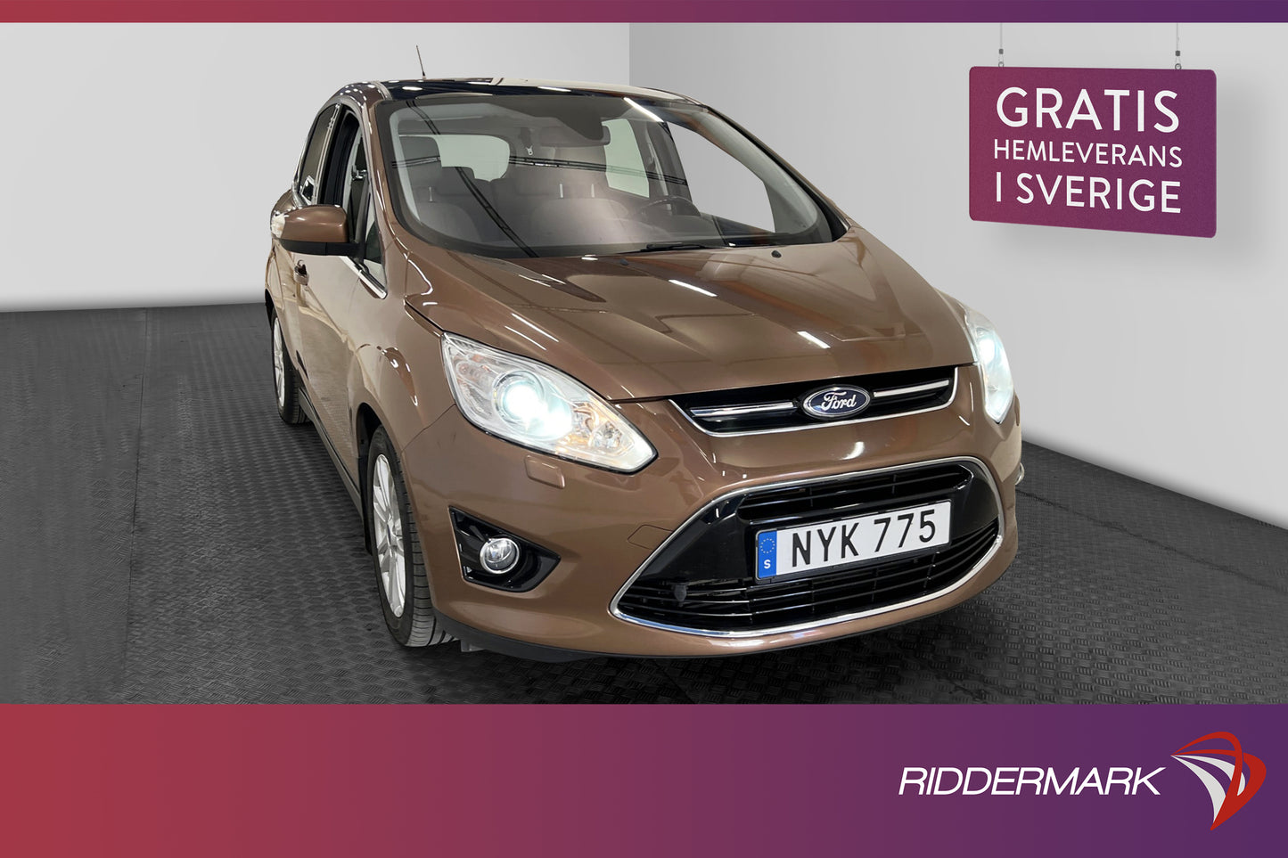 Ford C-Max 2.0 TDCi 140hk M-Värmare Panorama Dragkrok