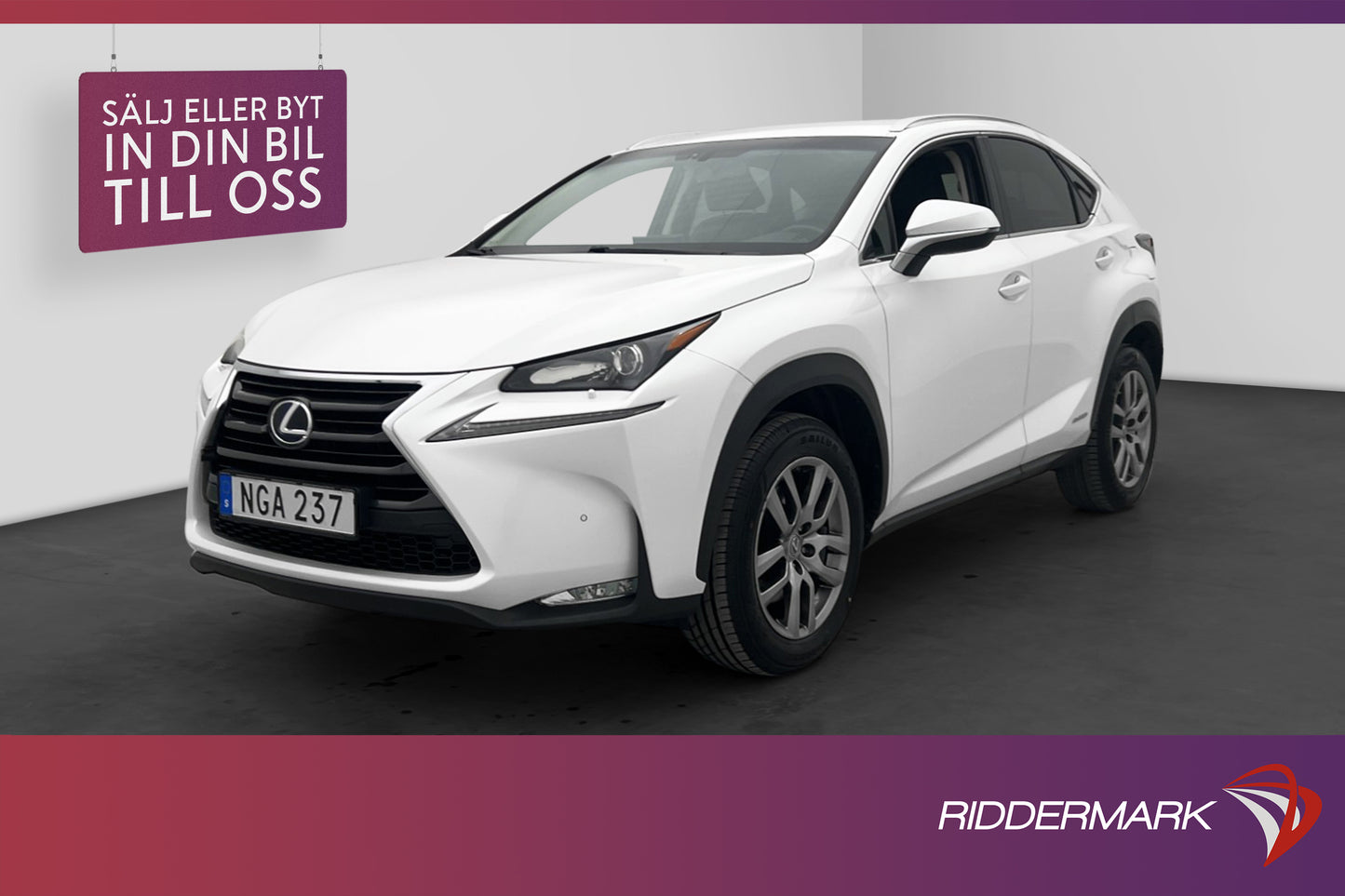 Lexus NX 300h AWD 197hk Premium M-Värm Kamera Rattvärme Drag