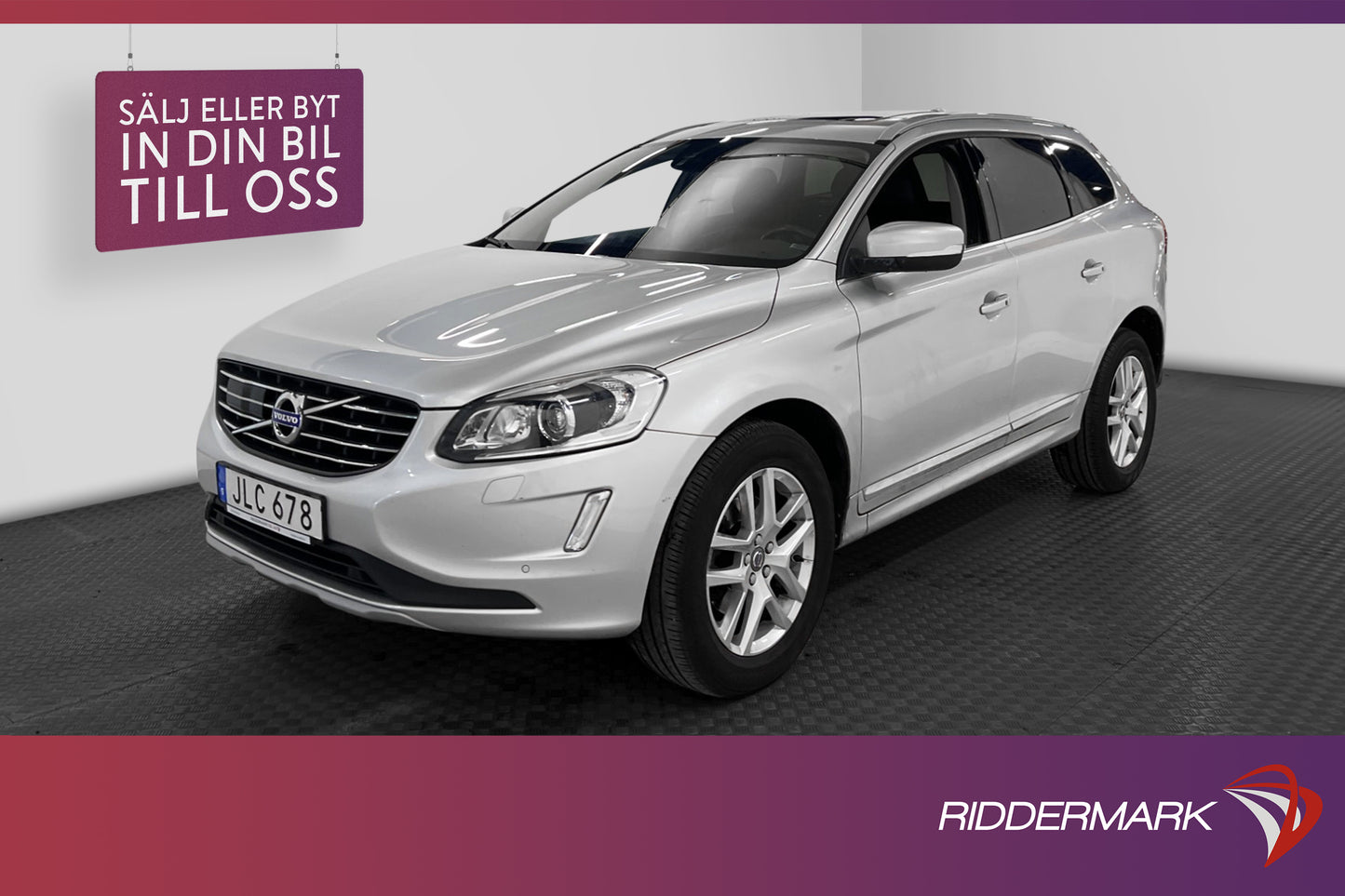 Volvo XC60 D4 AWD 190hk Summum VOC Pano Kamera Navi BLIS