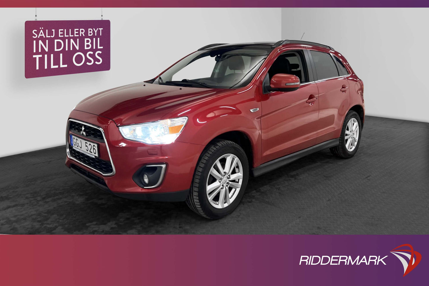 Mitsubishi ASX 4WD 150hk Business Pano Rockford Kamera Drag