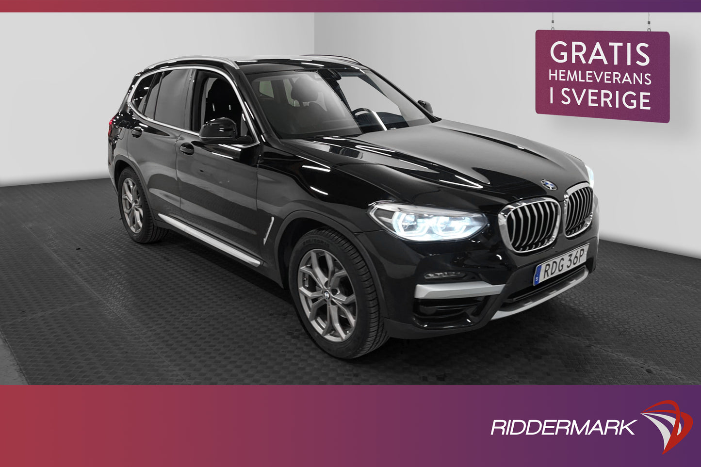 BMW X3 xDrive20d 190hk Kamera Navi Drag