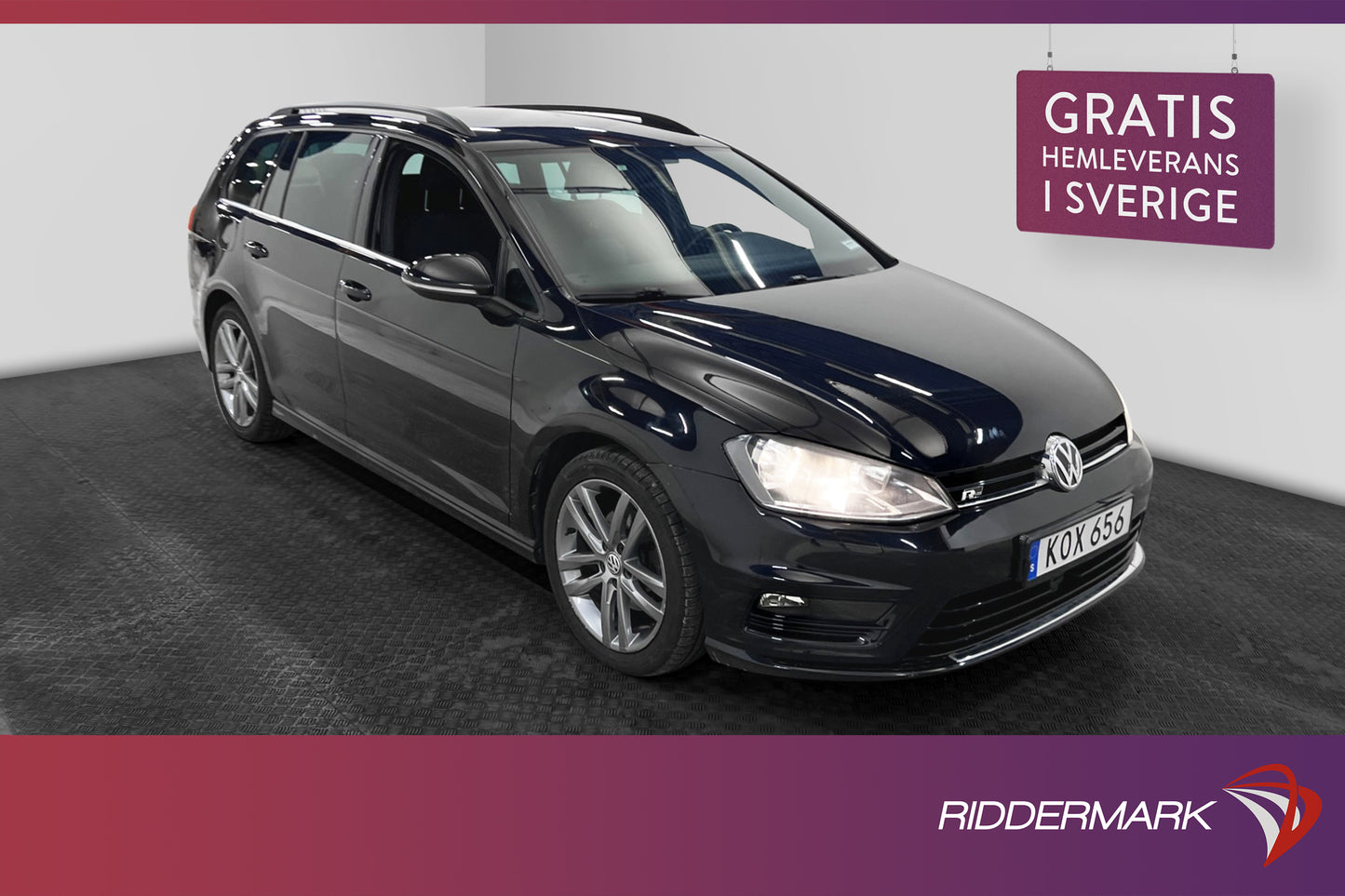 Volkswagen Golf 1.4 TSI 140hk R-Line Kamera Drag Nyservad