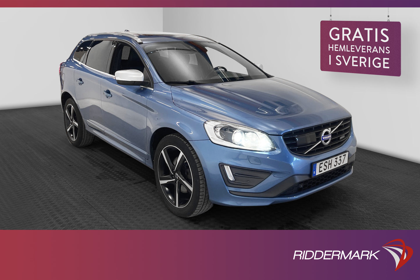 Volvo XC60 D4 AWD R-Design Panorama D-Värm Navi Dragkrok VOC