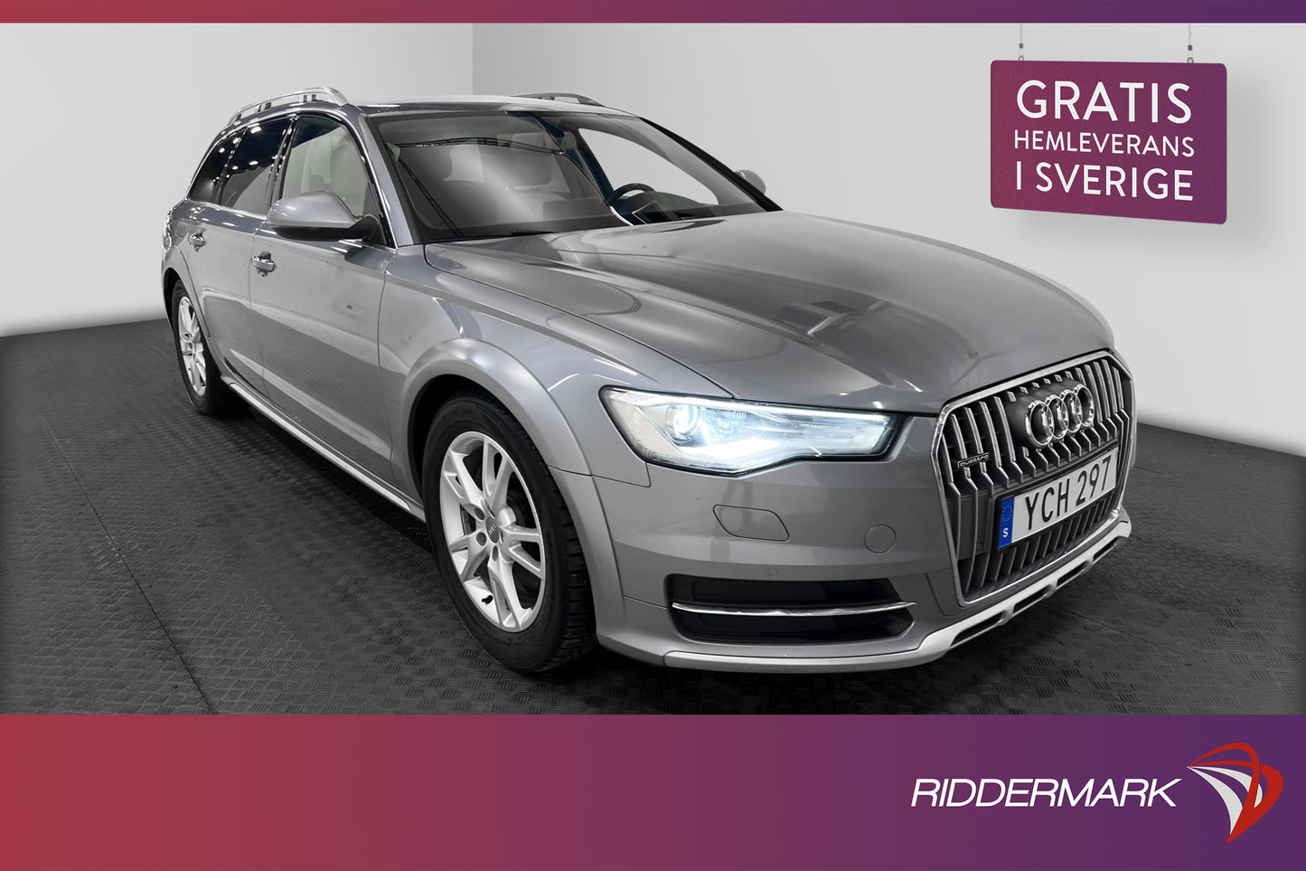 Audi A6 Allroad 3.0 TDI Quattro Skinn B-Kamera Drag Navi