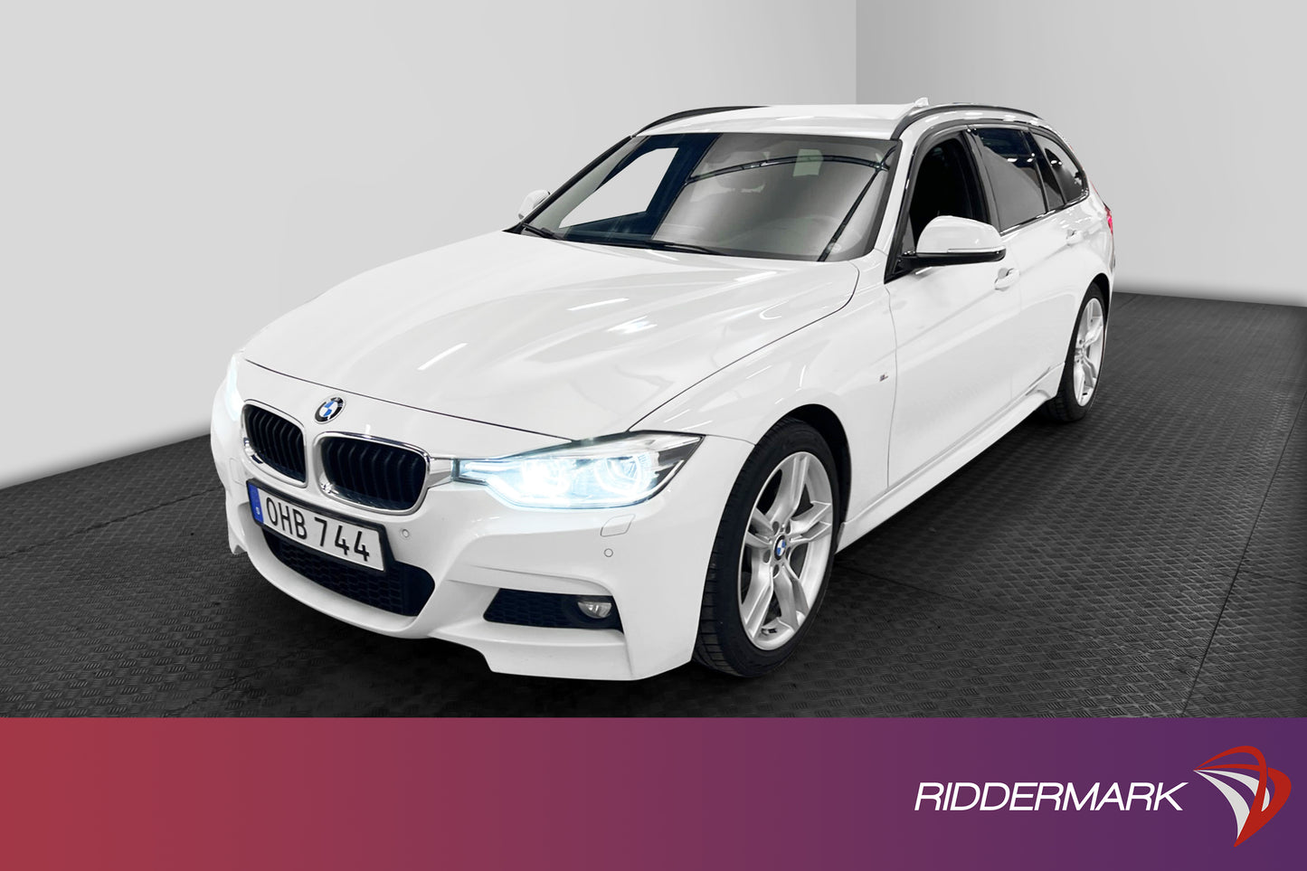 BMW 318d 150hk M Sport LED P-Sensorer 1520kr Skatt Välservad