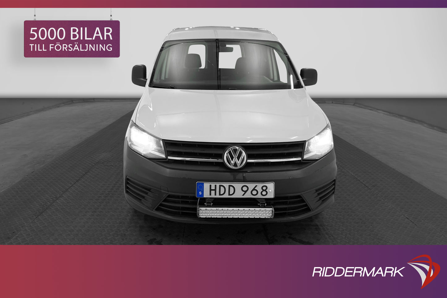 Volkswagen Caddy 2.0TDI Värmare Blixtljus SmartFloor Moms