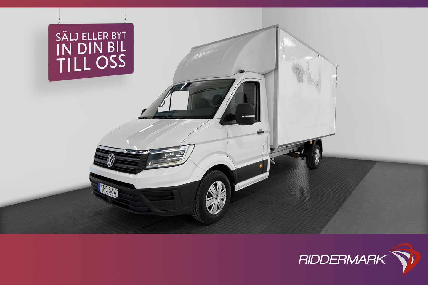 Volkswagen Crafter 177hk Värmare Bakgavellyft Sidodörr MOMS