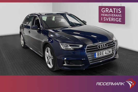 Audi A4 Avant 40 TFSI 190hk Proline Pano Carplay PDC MOMS