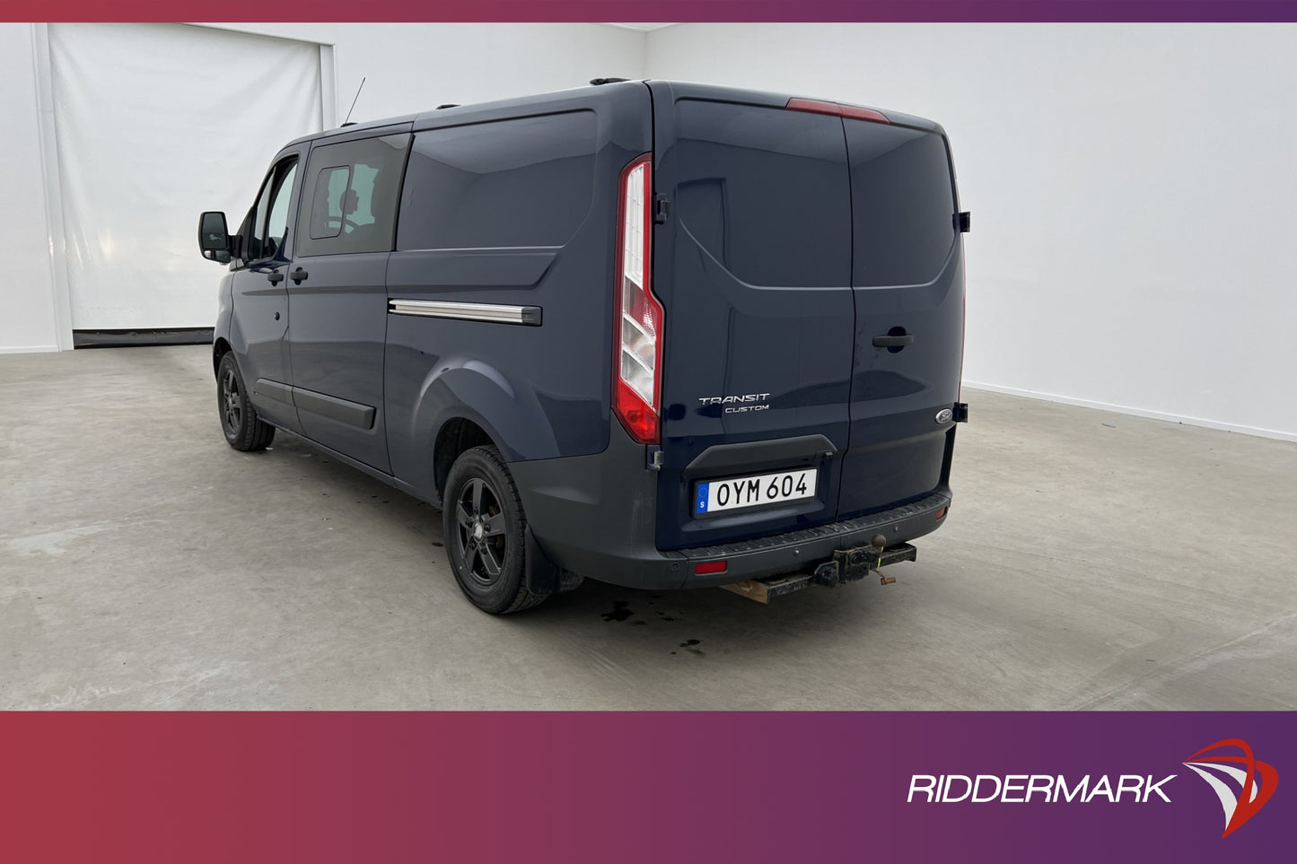 Ford Transit Custom Crew Van L2 155hk Värmare Drag B-Kamera